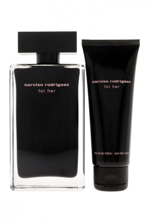 Set pentru damă Narciso Rodriguez For Her EDT 100 ml + Body Lotion 75 mlIVET.RO - Reduceri de până la -80%