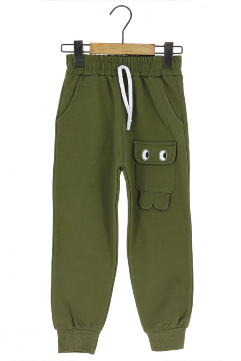 Pantaloni copii ROMELZI GREEN, Culoare: verde, IVET.RO - Reduceri de până la -80%