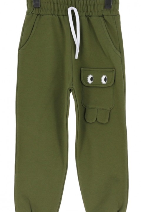 Pantaloni copii ROMELZI GREEN, Culoare: verde, IVET.RO - Reduceri de până la -80%