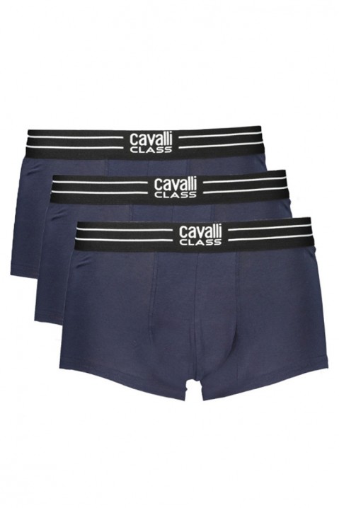 Set 3 buc boxeri bărbați CAVALLI CLASS BB NAVY, Culoare: bleumarin, IVET.RO - Reduceri de până la -80%