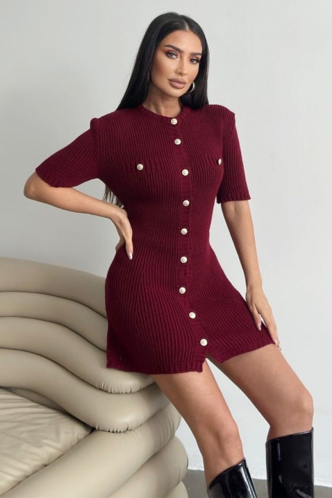 Rochie DIMANA BORDO, Culoare: bordo, IVET.RO - Reduceri de până la -80%