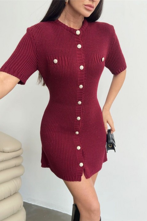 Rochie DIMANA BORDO, Culoare: bordo, IVET.RO - Reduceri de până la -80%