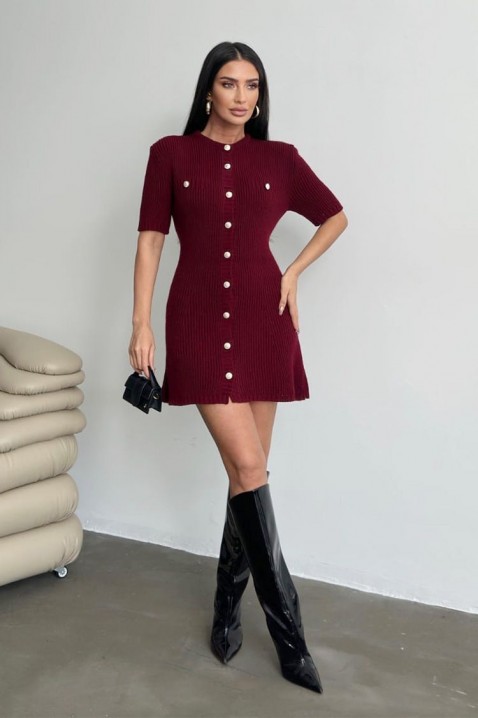 Rochie DIMANA BORDO, Culoare: bordo, IVET.RO - Reduceri de până la -80%