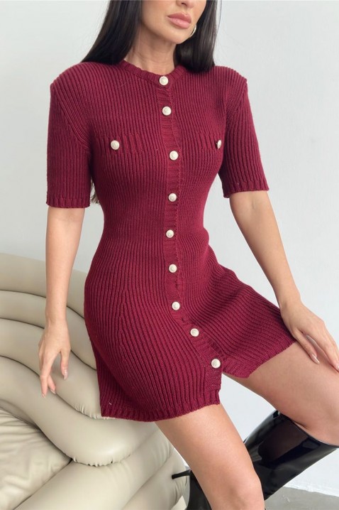 Rochie DIMANA BORDO, Culoare: bordo, IVET.RO - Reduceri de până la -80%