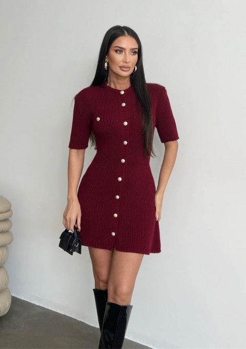 Rochie DIMANA BORDO, Culoare: bordo, IVET.RO - Reduceri de până la -80%