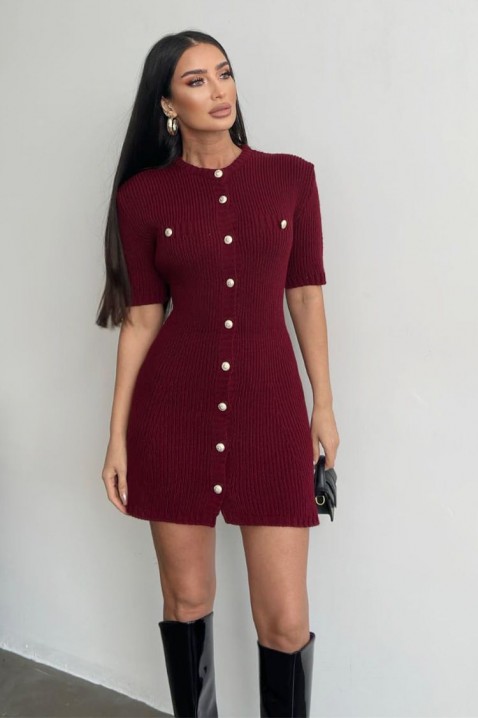 Rochie DIMANA BORDO, Culoare: bordo, IVET.RO - Reduceri de până la -80%