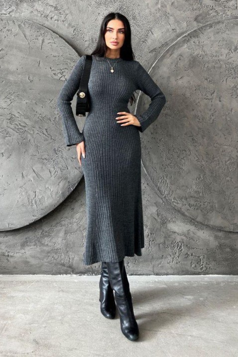 Rochie DEMESA GRAFIT, Culoare: grafit, IVET.RO - Reduceri de până la -80%