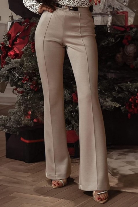 Pantaloni SOFELDA BEIGE, Culoare: bej, IVET.RO - Reduceri de până la -80%