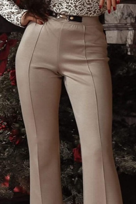 Pantaloni SOFELDA BEIGE, Culoare: bej, IVET.RO - Reduceri de până la -80%