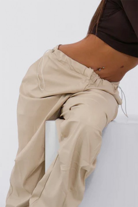 Pantaloni DRIOZELA BEIGE, Culoare: bej, IVET.RO - Reduceri de până la -80%