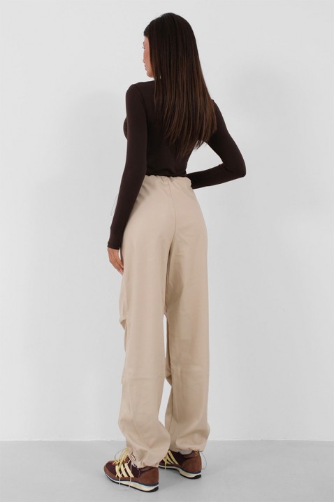 Pantaloni DRIOZELA BEIGE, Culoare: bej, IVET.RO - Reduceri de până la -80%