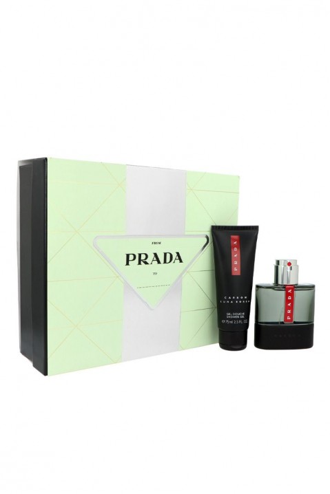 Set pentru bărbați Prada Luna Rossa Carbon EDT 50 ml + Shower Gel 75mlIVET.RO - Reduceri de până la -80%