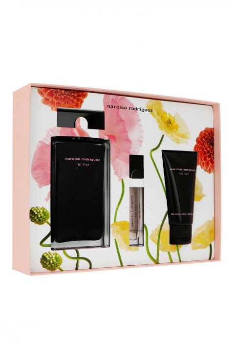 Set pentru damă Narciso Rodriguez For Her EDT 100 ml + Mini 10 ml + Body Lotion 50 mlIVET.RO - Reduceri de până la -80%