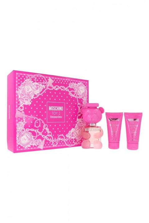 Set pentru damă Moschino Toy 2 Bubble Gum EDT 50 ml + Shower Gel 50 ml + Body Lotion 50 ml.IVET.RO - Reduceri de până la -80%