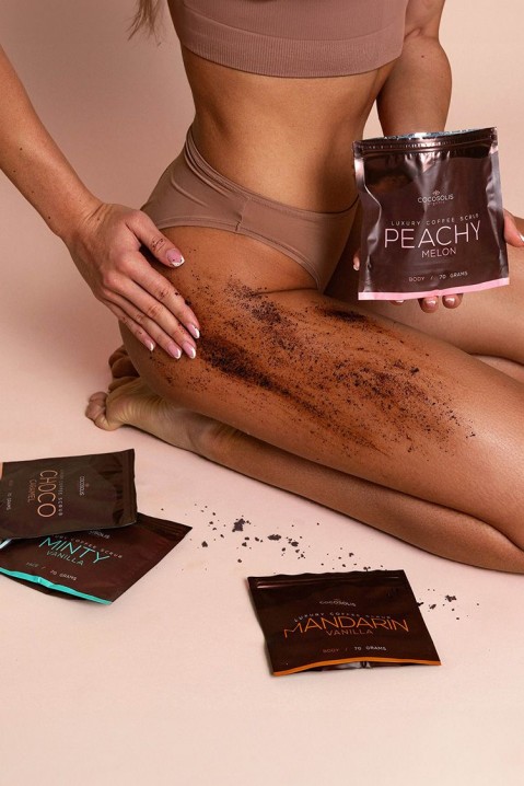 Exfoliant pentru față și corp COCOSOLIS LUXURY COFFEE SCRUB BOX 280 grIVET.RO - Reduceri de până la -80%