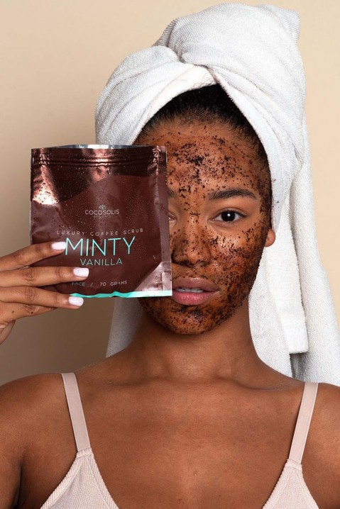 Exfoliant pentru față și corp COCOSOLIS LUXURY COFFEE SCRUB BOX 280 grIVET.RO - Reduceri de până la -80%