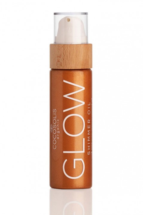 Ulei hrănitor cu particule de sclipici COCOSOLIS GLOW SHIMMER OIL 110 mlIVET.RO - Reduceri de până la -80%