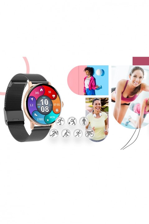 Ceas smartwatch Giewont Supernova SmartCall GW330-4, Culoare: multicolor, IVET.RO - Reduceri de până la -80%