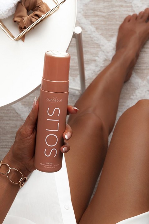 Spumă naturală autobronzantă COCOSOLIS DARK SELF-TANNING FOAM 200 mlIVET.RO - Reduceri de până la -80%