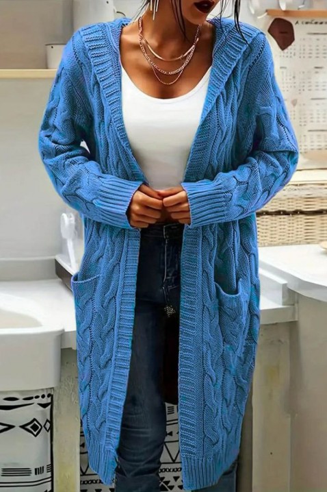 Cardigan GOLONZA BLUE, Culoare: albastru, IVET.RO - Reduceri de până la -80%