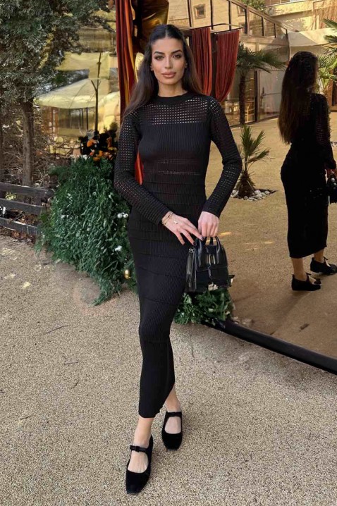 Rochie BELMONVA BLACK, Culoare: negru, IVET.RO - Reduceri de până la -80%