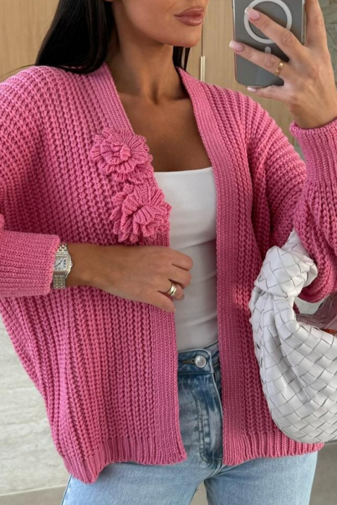 Cardigan DARMELZA PINK, Culoare: roz, IVET.RO - Reduceri de până la -80%