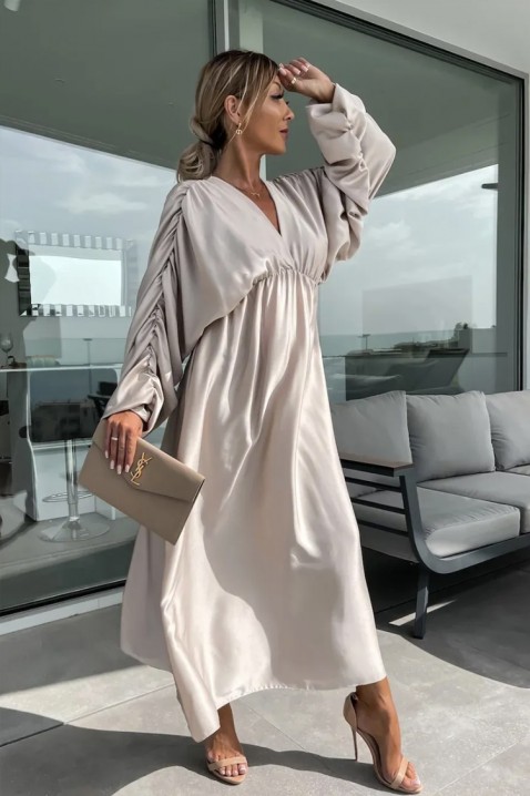 Rochie ROLMERZA BEIGE, Culoare: bej, IVET.RO - Reduceri de până la -80%