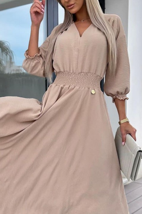 Rochie ZISTORGA BEIGE, Culoare: bej, IVET.RO - Reduceri de până la -80%