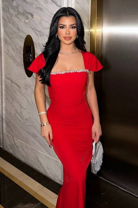 Rochie FLORENZA RED, Culoare: roșu, IVET.RO - Reduceri de până la -80%