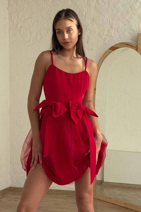 Rochie GORLEFA RED, Culoare: roșu, IVET.RO - Reduceri de până la -80%