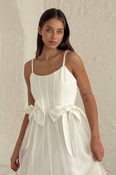 Rochie GORLEFA WHITE, Culoare: alb, IVET.RO - Reduceri de până la -80%