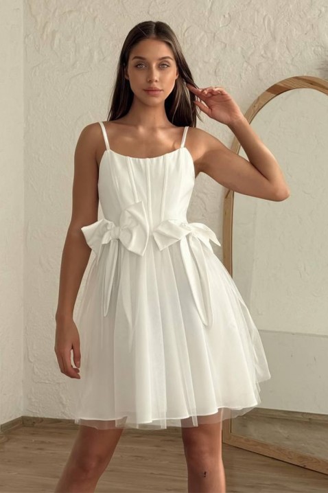 Rochie GORLEFA WHITE, Culoare: alb, IVET.RO - Reduceri de până la -80%