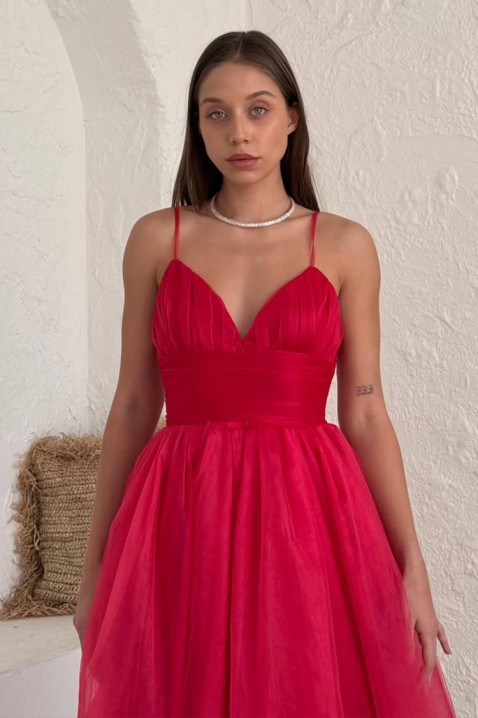 Rochie BORLINGA RED, Culoare: roșu, IVET.RO - Reduceri de până la -80%