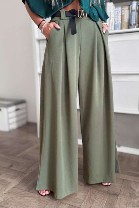 Pantaloni VERLINZA GREEN, Culoare: verde de măslină, IVET.RO - Reduceri de până la -80%