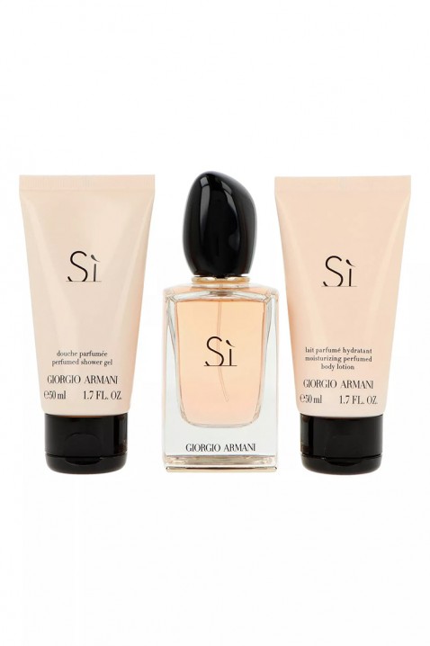 Set pentru damă Armani Si EDP 50ml + Shower Gel 50ml + Body Lotion 50mlIVET.RO - Reduceri de până la -80%