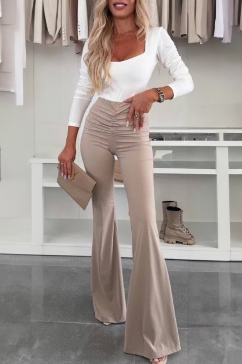 Pantaloni LERSOLFA BEIGE, Culoare: bej, IVET.RO - Reduceri de până la -80%