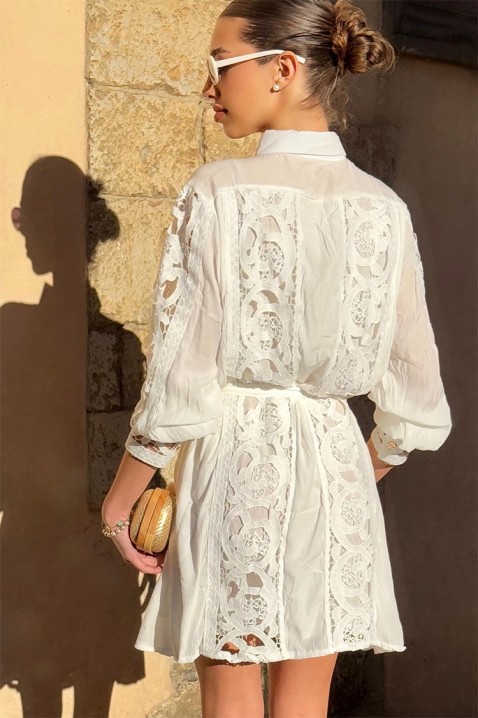 Rochie CLEANDA WHITE, Culoare: alb, IVET.RO - Reduceri de până la -80%