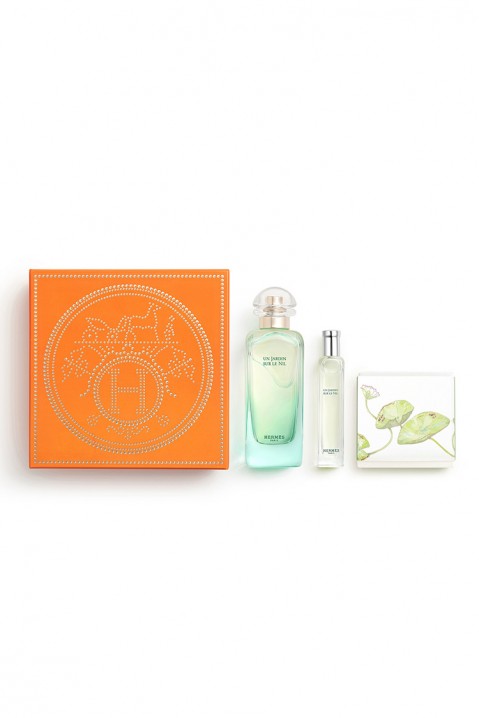 Set unisex Hermes Jardin Un Jardin Sur Le Nil EDT 100 ml + EDT 15 ml + Soap 50 grIVET.RO - Reduceri de până la -80%