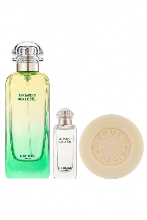 Set unisex Hermes Jardin Un Jardin Sur Le Nil EDT 100 ml + EDT 15 ml + Soap 50 grIVET.RO - Reduceri de până la -80%