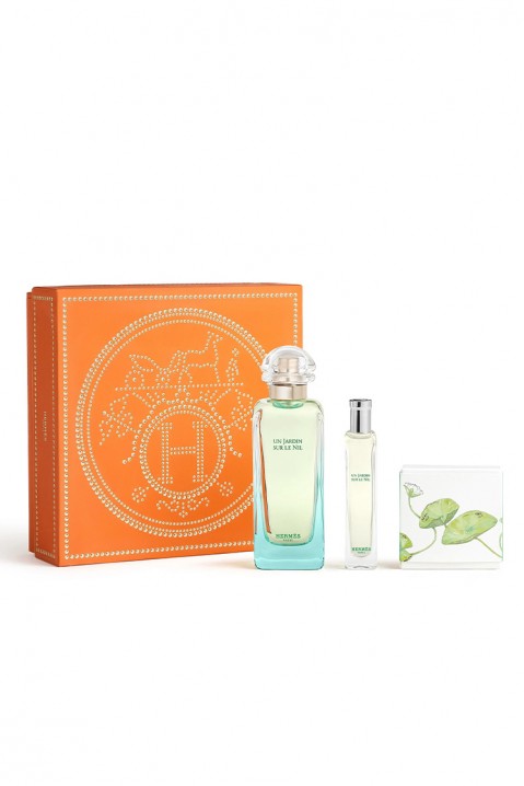 Set unisex Hermes Jardin Un Jardin Sur Le Nil EDT 100 ml + EDT 15 ml + Soap 50 grIVET.RO - Reduceri de până la -80%