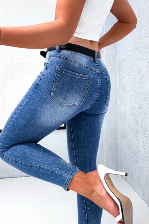 Blugi MERGOLZA, Culoare: denim, IVET.RO - Reduceri de până la -80%