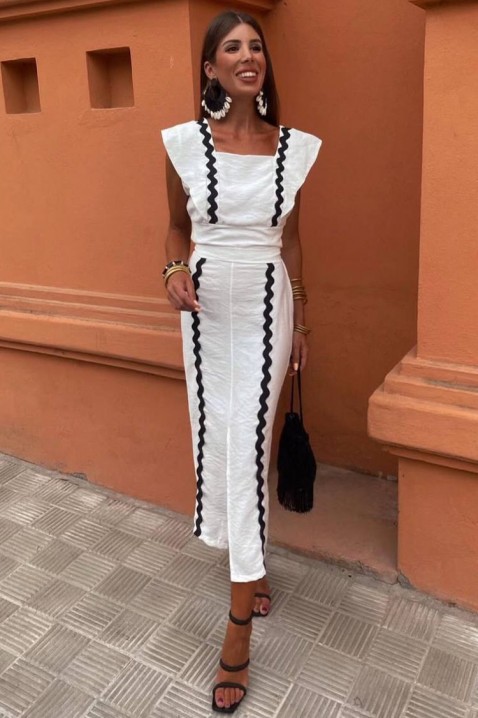 Rochie DRIONESA WHITE, Culoare: alb, IVET.RO - Reduceri de până la -80%