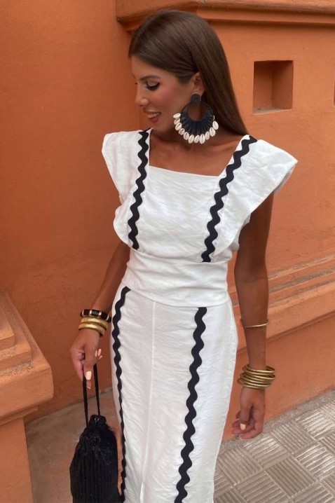 Rochie DRIONESA WHITE, Culoare: alb, IVET.RO - Reduceri de până la -80%