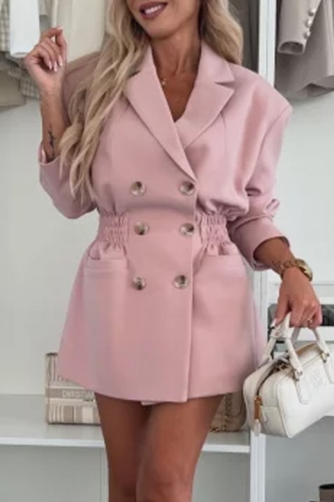 Rochie - blazer BIBOLFA PINK, Culoare: roz, IVET.RO - Reduceri de până la -80%