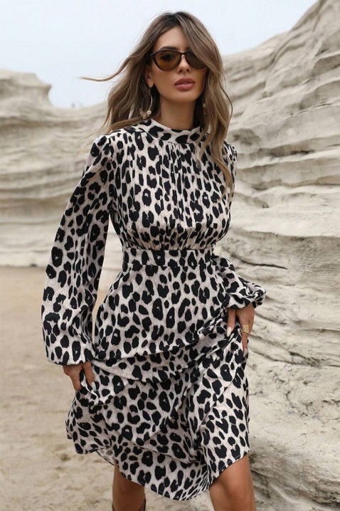 Rochie ZERLINGA, Culoare: leopard, IVET.RO - Reduceri de până la -80%