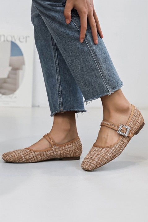 Pantofi damă ZANGELDA CAMEL, Culoare: maro deschis    , IVET.RO - Reduceri de până la -80%