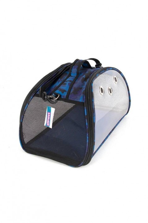 Geantă de transport pentru animale GRONJI BLUE 50x28x28 cm, Culoare: albastru, IVET.RO - Reduceri de până la -80%