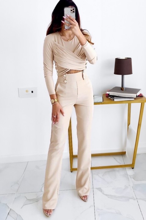 Set ZIVENZA BEIGE, Culoare: bej, IVET.RO - Reduceri de până la -80%