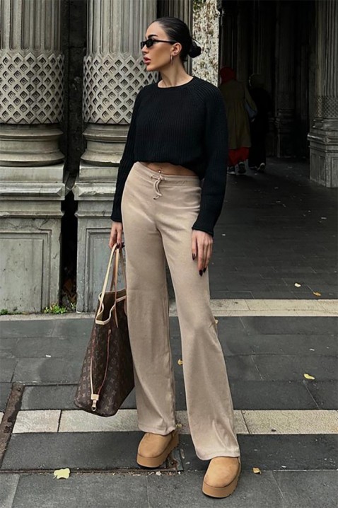 Pantaloni GERVINZA BEIGE, Culoare: bej, IVET.RO - Reduceri de până la -80%