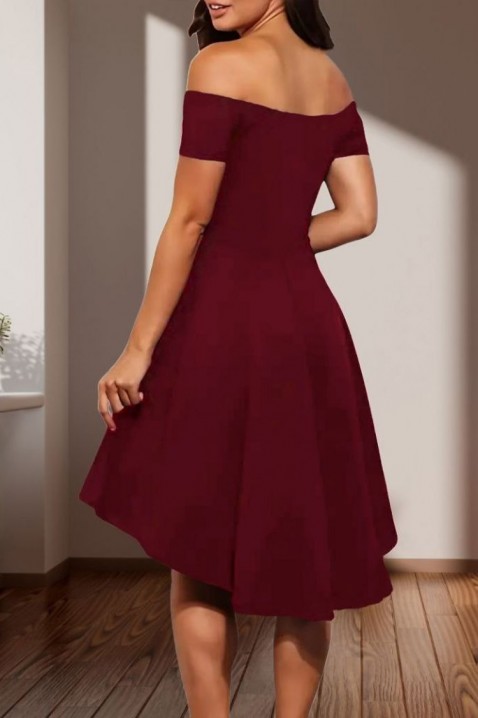 Rochie FERLONGA BORDO, Culoare: bordo, IVET.RO - Reduceri de până la -80%